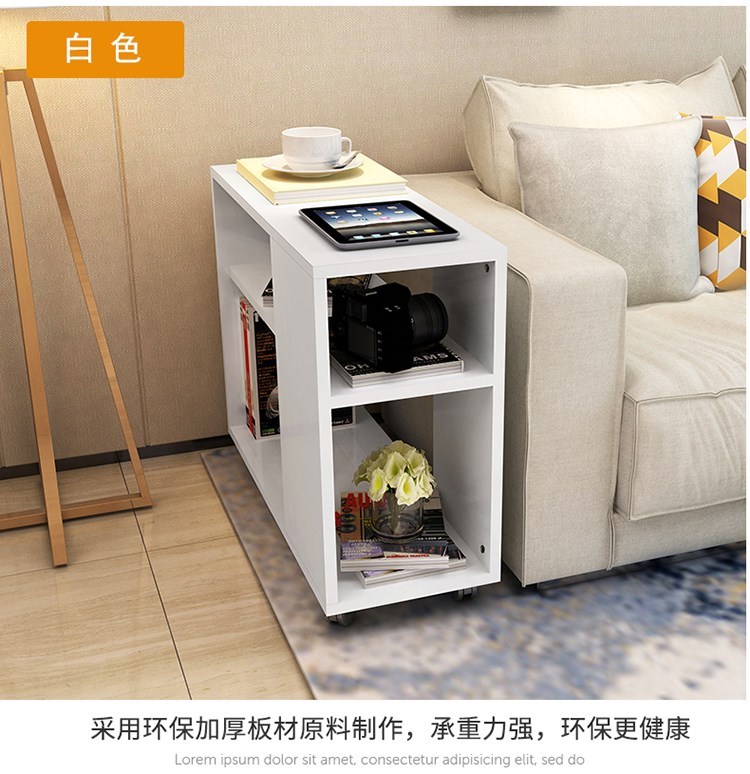 Tủ bên tủ lưu trữ di động tủ nội thất văn phòng điện thoại bàn góc sofa vài phòng khách bàn cà phê nhỏ - Bàn trà bàn sofa gỗ
