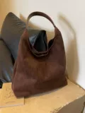 Вместительная и большая сумка через плечо, сумка на одно плечо для отдыха, в корейском стиле