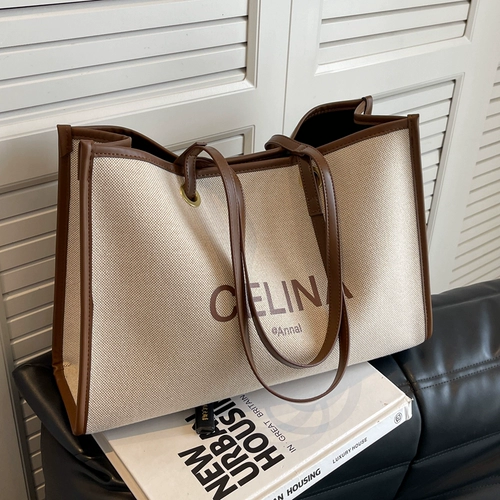 Вместительная и большая сумка через плечо, сумка на одно плечо, универсальный шоппер, изысканный стиль, популярно в интернете