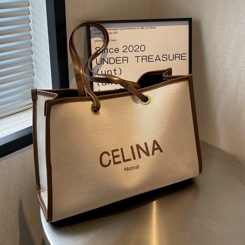 Вместительная и большая сумка через плечо, сумка на одно плечо, универсальный шоппер, изысканный стиль, популярно в интернете