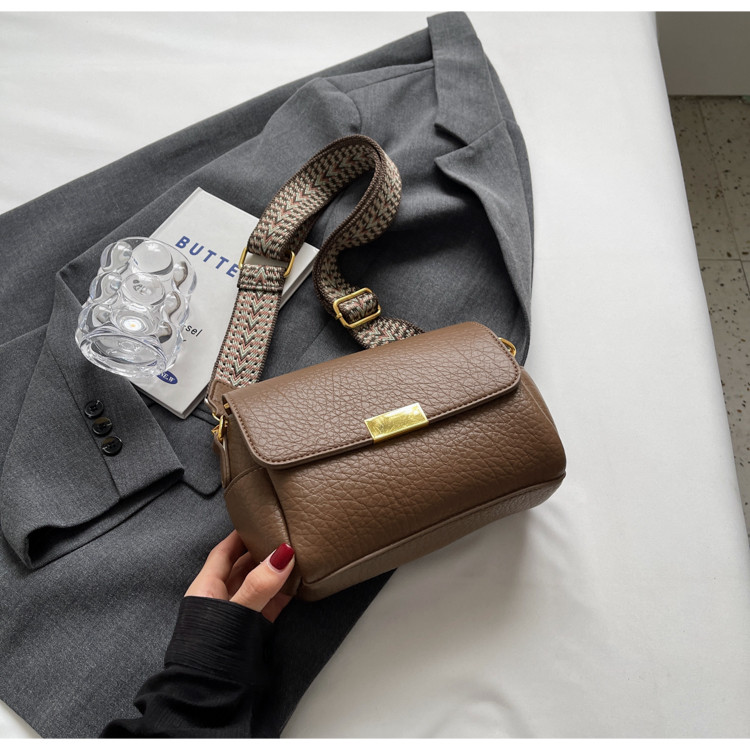 Borsa a tracolla retro testurizzata per donna borsa a spalla_voghion.com