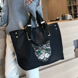 Летний вместительный и большой шоппер для путешествий, спортивная спортивная сумка, водонепроницаемая сумка, популярно в интернете, ткань оксфорд