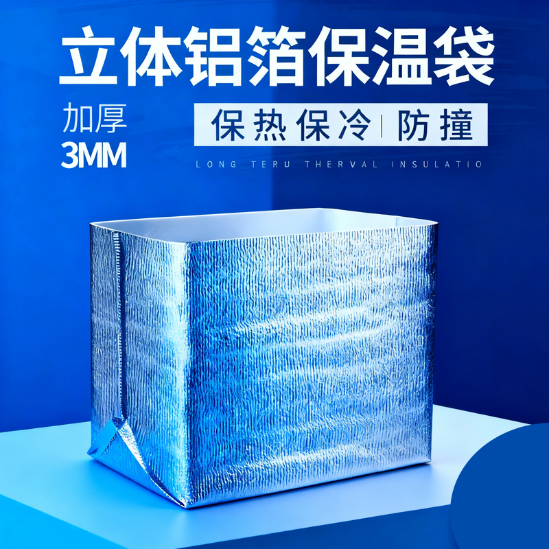 Thickened Three-Dimensional Insulated Bag, Extra Large Insulated Bag for Fruits, Seafood, Cakes, Ice Cream, Hairy Crabs, Takeout, Aluminum Foil Bag Thickened Three-Dimensional Insulated Bag, Extra Large Insulated Bag for Fruits, Seafood, Cakes, Ice Cream, Hairy Crabs, Takeout, Aluminum Foil Bag