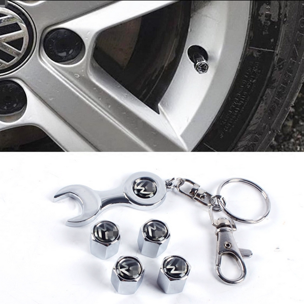 Car tire anti-theft valve nozzle cap cover tire valve nozzle cap alloy car gas nozzle cap anti-bleed door core cap
