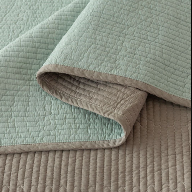 Simple Double-Sided Pure Cotton Bed Sheet, Single Piece, Quilted with Cotton, Full Cotton Tatami Bed Cover, Three-Piece Set, Thickened Non-Slip Mat