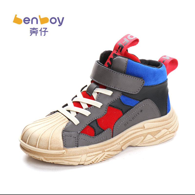 女童鞋儿童棉鞋男童秋2018新款冬季加绒二棉