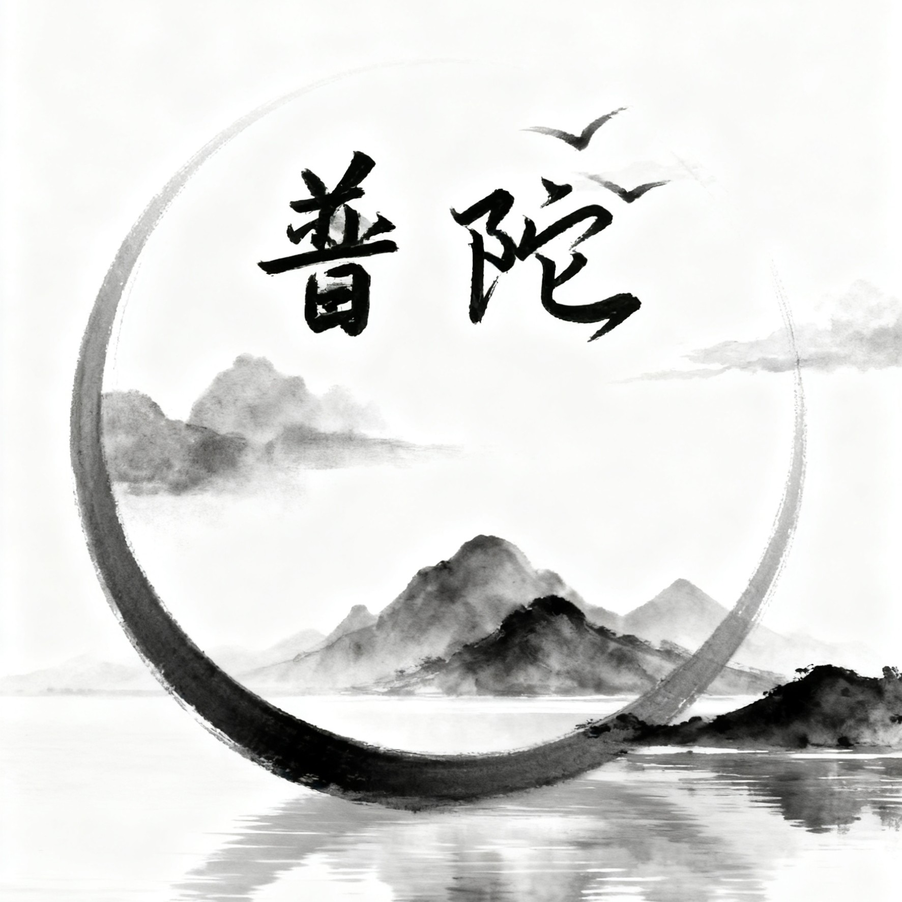 普陀缘阁的LOGO