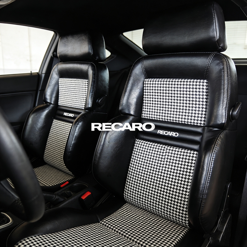 Recaro Expert Comfortable Ergonomic Car Seat Racing Chair Backrest with One-Touch Forward Tilt and Adjustable Headrest