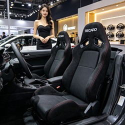 Recaro Sr7 Racing Chair with Adjustable Lumbar Support, Car Seat Simulator, Gaming Chair