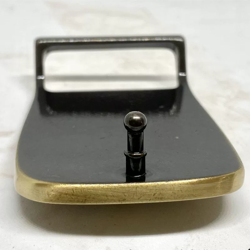 Copper belt, high-end buckle, brass accessory, 40mm