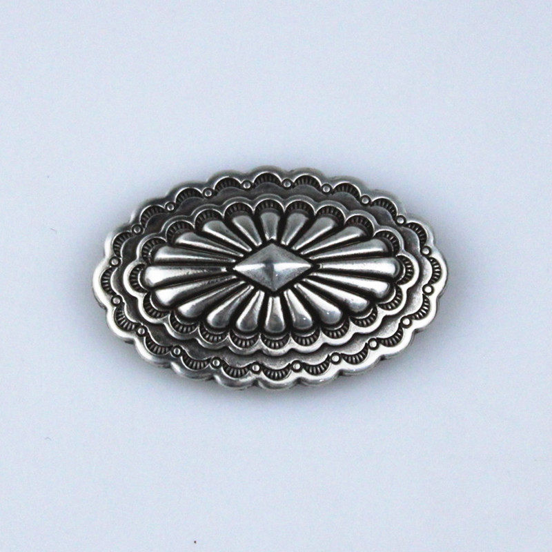 New products cloth cloth decoration buckle package hardware accessories 46mm * 30mm American vintage Colt Chrysanthemum button