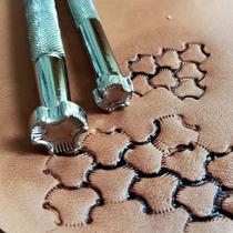 Leather engraving printing tool Johnleather advanced casting E684 E684-S armor pattern printing tool