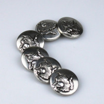 Fifty cloth button decoration frame handmade leather bag hardware accessories ancient 25m lock screw button