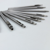 Leather carving tool for steel imported from Korea thick material round punch punch punch hole punch hole 1 - 5