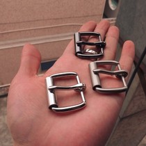 Handmade leather wheel buckle American order 29mm pin wheel buckle three color roller belt buckle