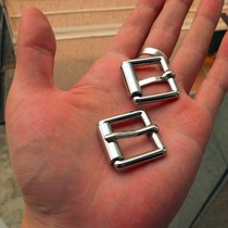 Handmade leather art Italy order 21mm bright nickel belt buckle bag buckle roller buckle
