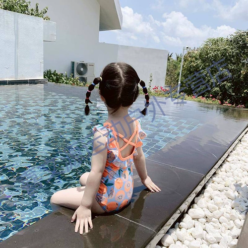 Купальник для плавания, летняя брендовая детская летняя одежда для принцессы, 2020, в корейском стиле