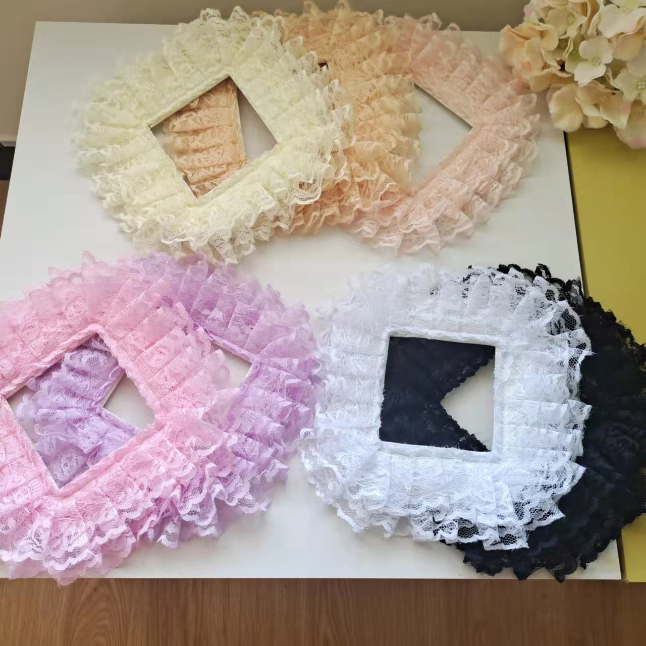 Retro Palace Tine Lace Black White Color Switch Patch Socket Decoration Closed Fire Protective Shield Wall Patch Single Open Double Switch