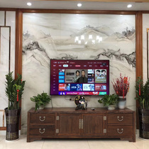 Solid wood new Chinese style chicken wing wood TV cabinet mahogany furniture Chinese style small apartment Chinese style living room antique floor cabinet customization