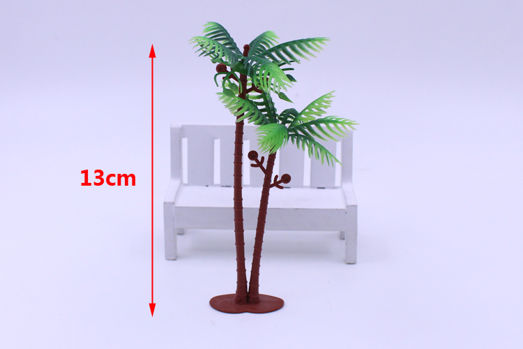 3D Cảnh Bãi biển Đại dương Bánh trang trí Búp bê Dừa nướng Khuôn tráng miệng Trang sức Phụ kiện mua búp bê và phụ kiện