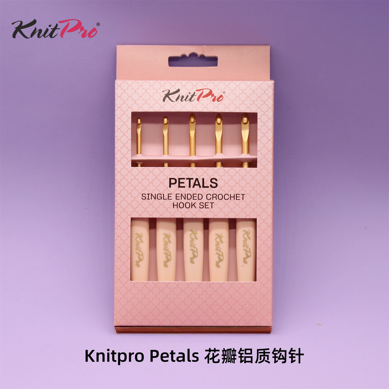 Knitpro Petals Crochet Tools Aluminum Needle Head Petal Series Crochet Yarn Commonly Used Needle Size Set Knitpro Petals Crochet Tools Aluminum Needle Head Petal Series Crochet Yarn Commonly Used Needle Size Set