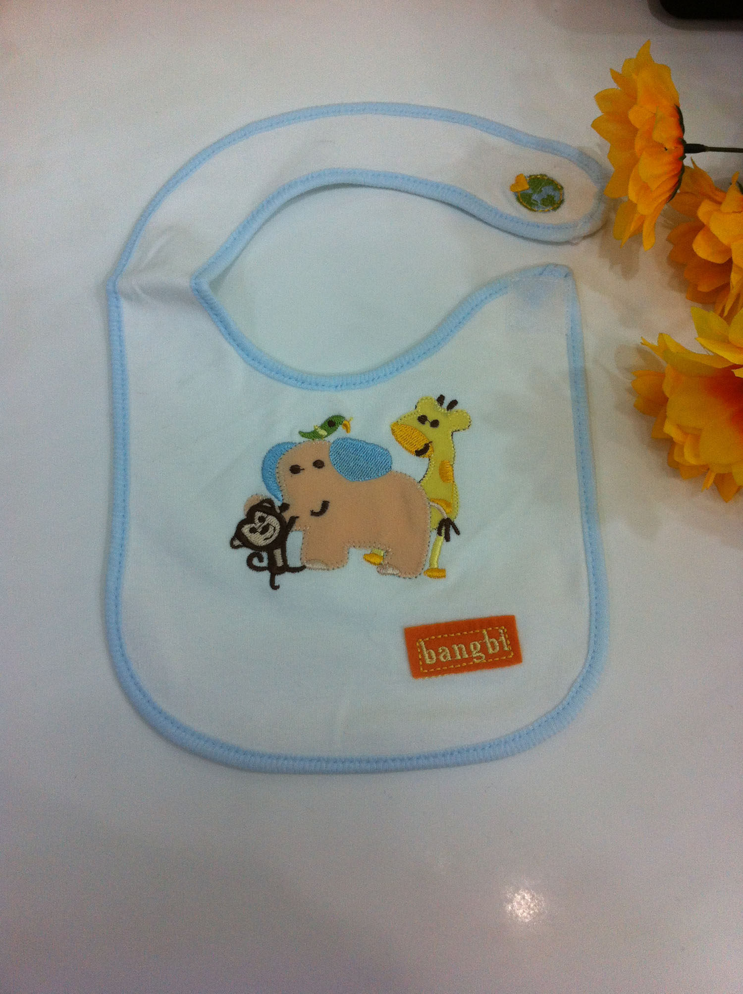 Bampabilel cartoon small elephant pocket 3951 circle round mouth water around 3804 baby round