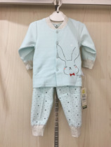 Bang Biole baby baby autumn and winter New Home clothing soft and velvet hair Star Rabbit stand collar open chest sleeve