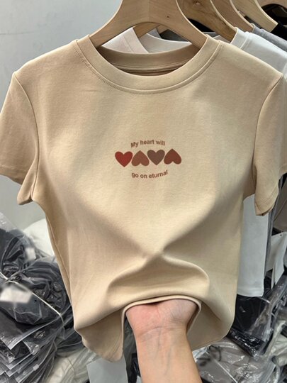 Right shoulder white t-shirt for women summer new short-sleeved design niche western style unique slim fit hot girl top