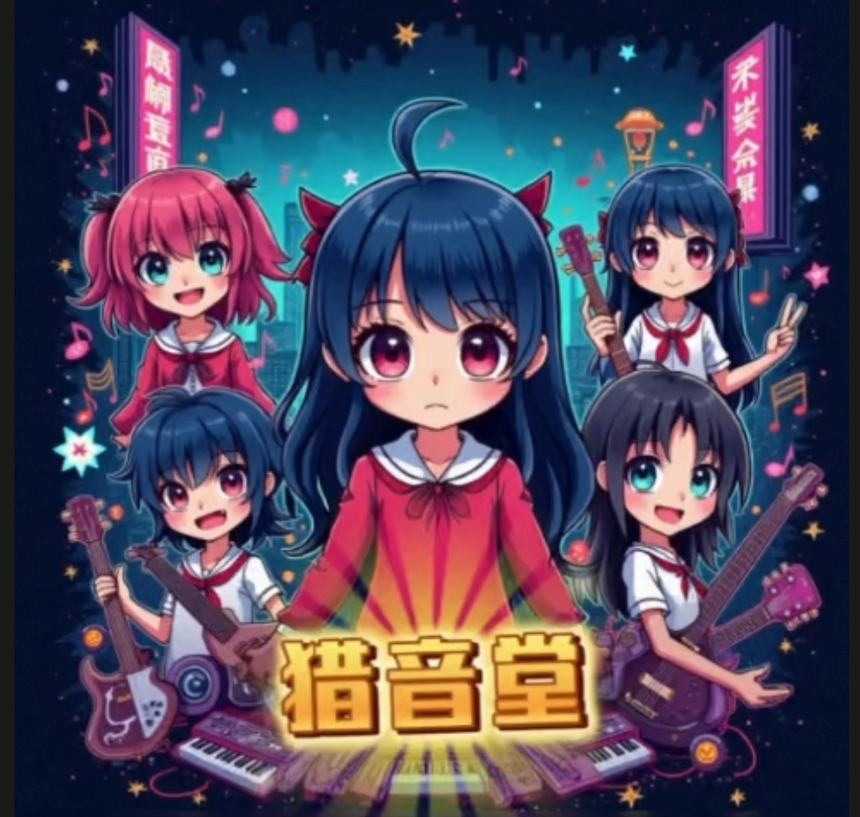 猎音堂20年庆的LOGO