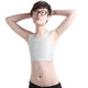 JSBOY Bamboo Charcoal Breathable Lest Thin Section Chest Hook Shaping Tops Summer Handsome T Chest Short Section