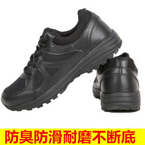  Training shoes mens black running shoes new running sports deodorant lightweight non-slip ultra-light shock absorption fire training rubber shoes