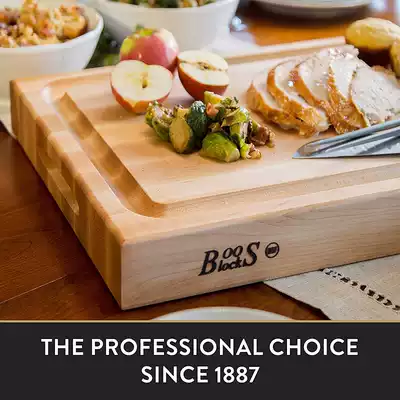 Boos Block US imported NSF environmental certification WS R03 North American Hard maple cutting board Chopping board Cutting Board Spot