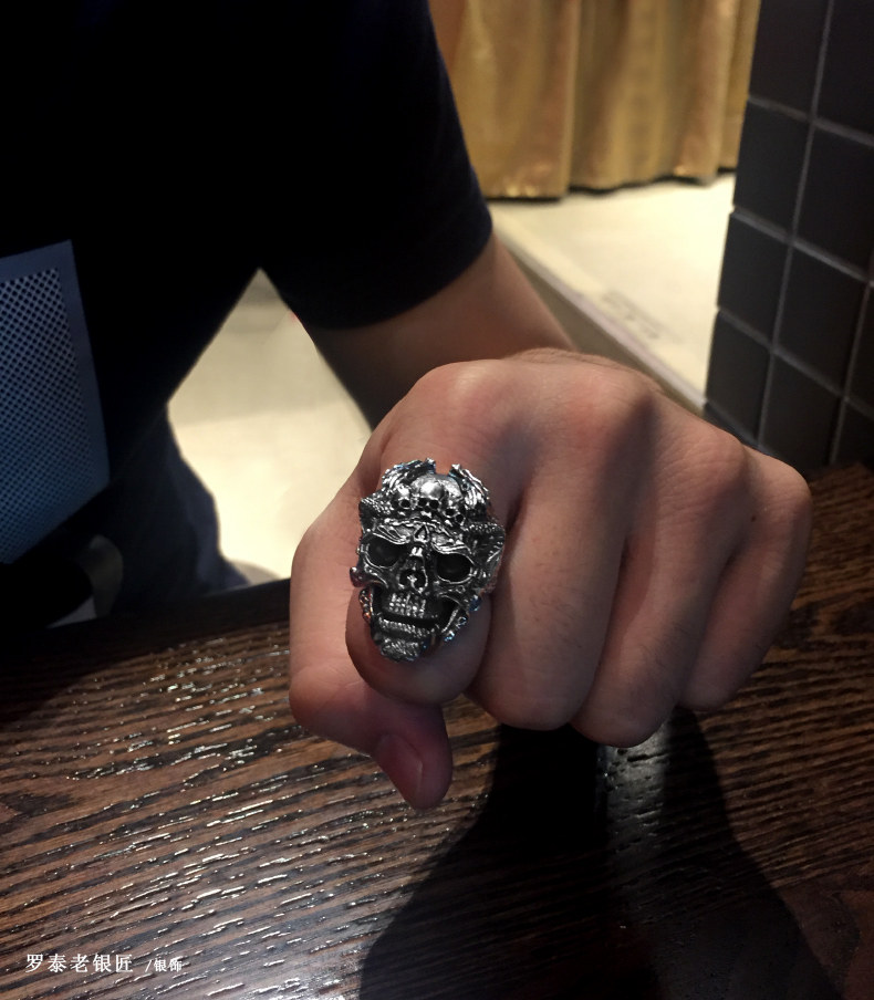 Bague homme       en Argenterie - Ref 3086801 Image 14