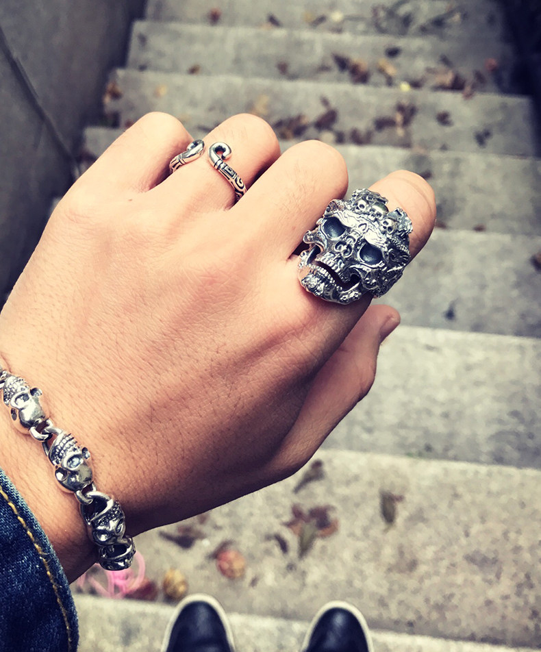 Bague homme       en Argenterie - Ref 3086801 Image 12