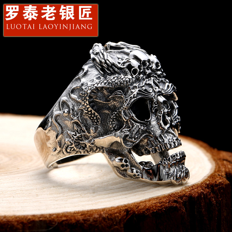 Bague homme       en Argenterie - Ref 3086801 Image 3