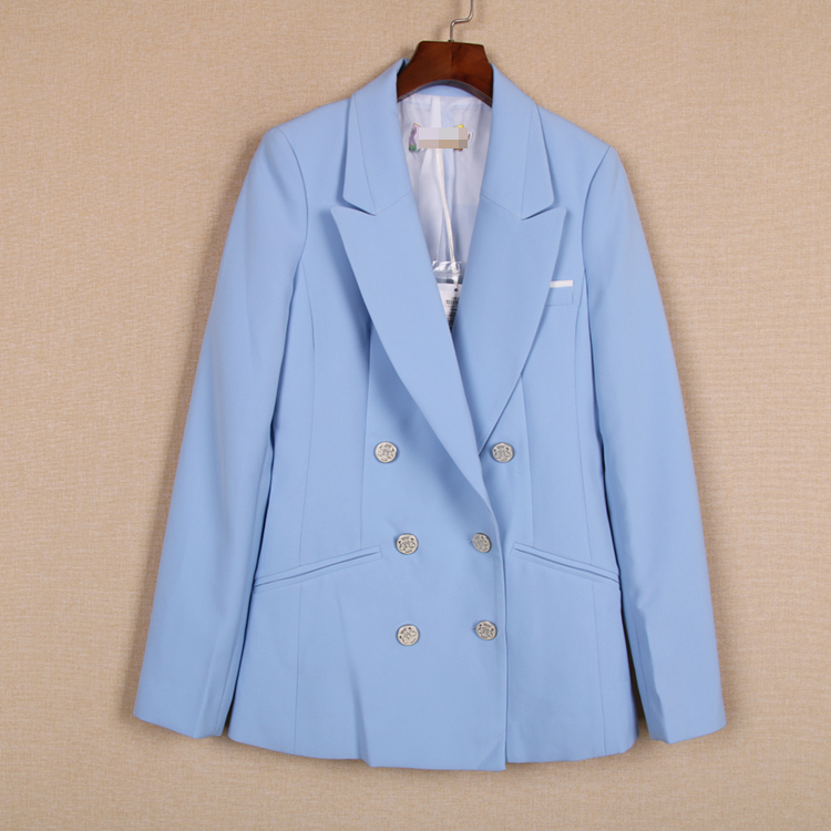 Soup Series 2018 Autumn Women Slim Fit Cả hai mặt Túi phù hợp với Blazer Nữ 11071332 EL-2 - Business Suit mẫu áo khoác nữ đẹp 2021