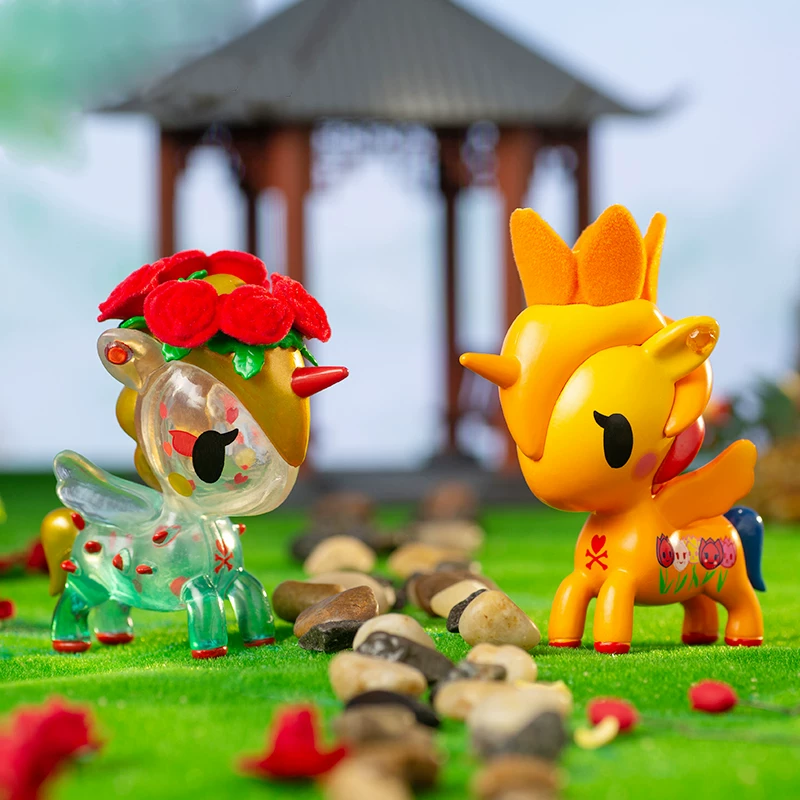 Утверждение веры Единорога Тао Цидуци слепой слепой TOKIDOKI Tide Игровая рука -Офис милый кукольный подвесной подарок