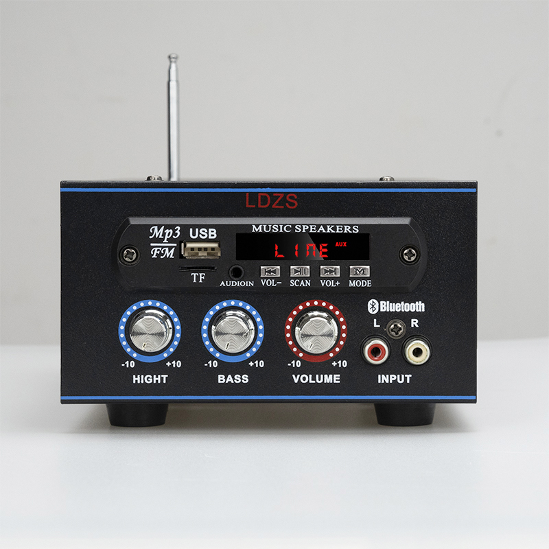 High power Bluetooth power amplifier board ring cattle combination hifi hair burning grade finished product DIY kit power amplifier low sound gun equipment