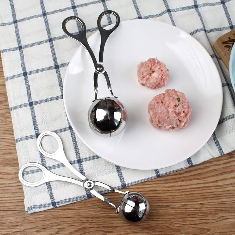 Stainless Steel Meatballs Clips Meatballs Meatballs Maker Size Meatballs Maker 304 Meatballs Tools Pee Pellet Molds Send Oil Brushes
