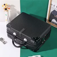 Элегантный черный [Угловая модель алюминиевой сумки обновления]