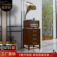 Vananta new китайская ретро -машина Simple vin record machine home vevel audit audit bluetooth