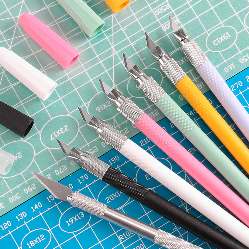 Ring Beauty Hand Ledger Engraving Knife Bracelet Cutting Pen Knife Cute DIY Adhesive Tape Cutting Paper Knife Demolition Letter Knife Cute Fine Art Engraving Knife Hand Ledger Special Creative Hand Cut Paper Knife Beauty Knife-Taobao