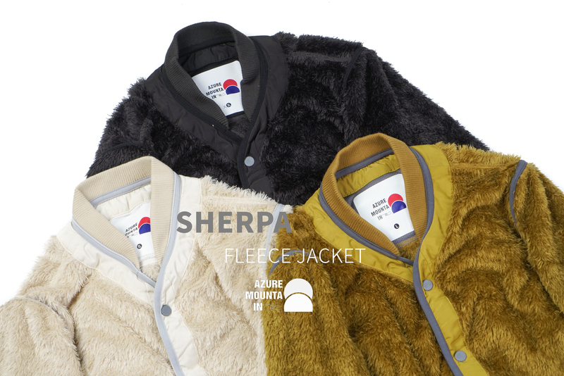 Azure Mountain Japanese-Style Sherpa Fleece Baseball Jacket Lamb Wool Cotton Coat Men's Winter Fashion Azure Mountain Japanese-Style Sherpa Fleece Baseball Jacket Lamb Wool Cotton Coat Men's Winter Fashion