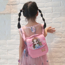 Girl Ocean Gas Aesha Princess Little Backpack 2021 New Fashion Girl Double Shoulder Out of bag Cute Skew Satchel Bag