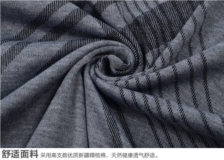 Qiuyi Qiuku Đồ lót nam bằng vải cotton trung niên In quần áo mùa thu đáy quần áo len cổ cao phụ nữ mặc đồ bộ