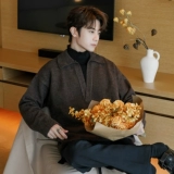 CHICERRO Мужской трикотажный свитер для отдыха, комплект