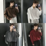 CHICERRO Красная дизайнерская рубашка для отдыха, тренд сезона, изысканный стиль