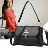 Сумка через плечо, модная сумка на одно плечо для матери, кожаная небольшая сумка, из натуральной кожи, городской стиль