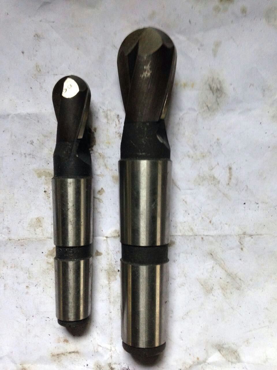 White steel upright milling cutter T type upright milling cutter cone handle ball head milling cutter two-edge keyway knife non-standard milling cutter