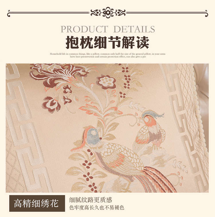 Gối sofa phong cách châu Âu Gối kẹo Candy với lõi sang trọng bằng gỗ gụ thắt lưng có thể tháo rời và có thể giặt được gối văn phòng 2 trong 1